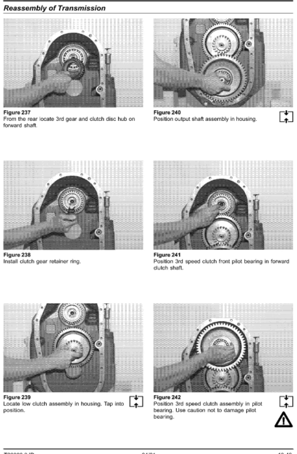 Manual de Serviço Transmissão Dana Spicer T20000 Powershift 3 Speed Intermediate Drop — página 4 do documento