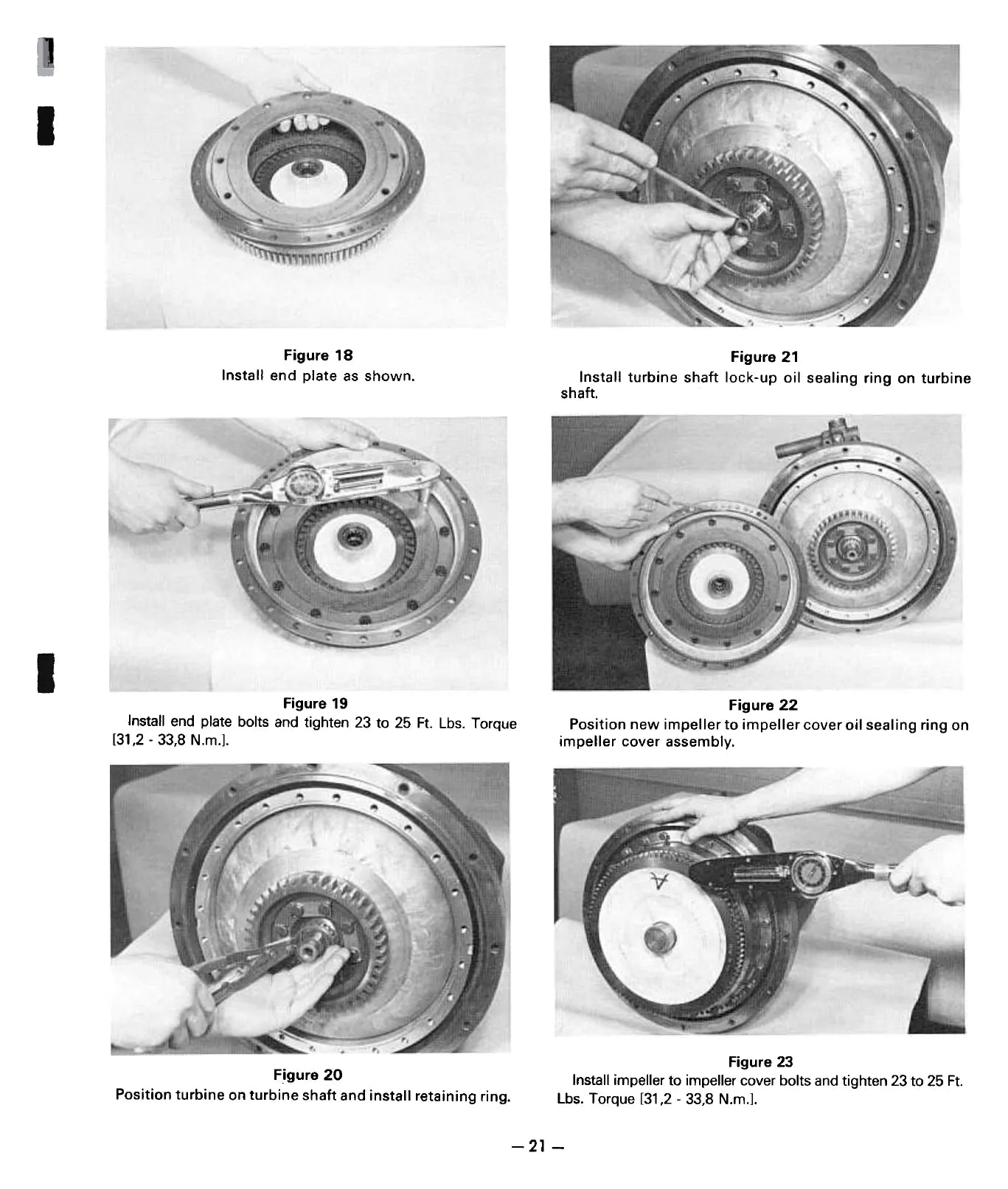 MANUAL DE SERVIÇO E MANUTENÇÃO CONVERSOR DE TORQUE - C 270 — diagrama técnico