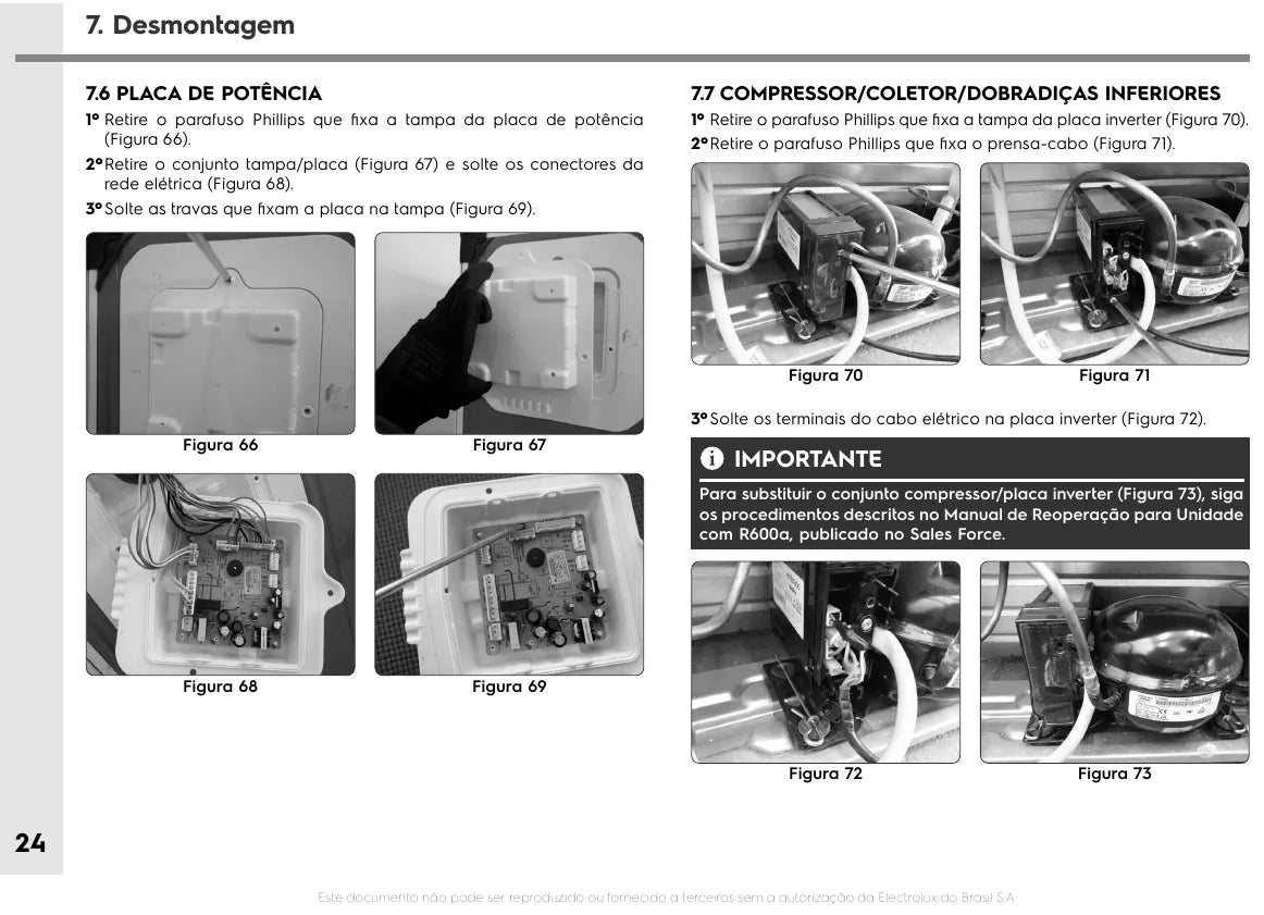 Manual de Serviço Electrolux IB45, IB54 e IB55 — página interna 3