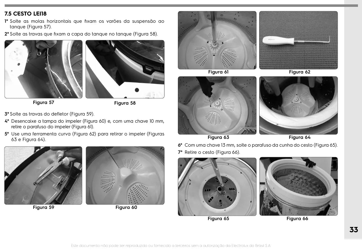 Manual de Serviço Electrolux LEC14 LEC15 LEC17 LEI18 — página interna 2