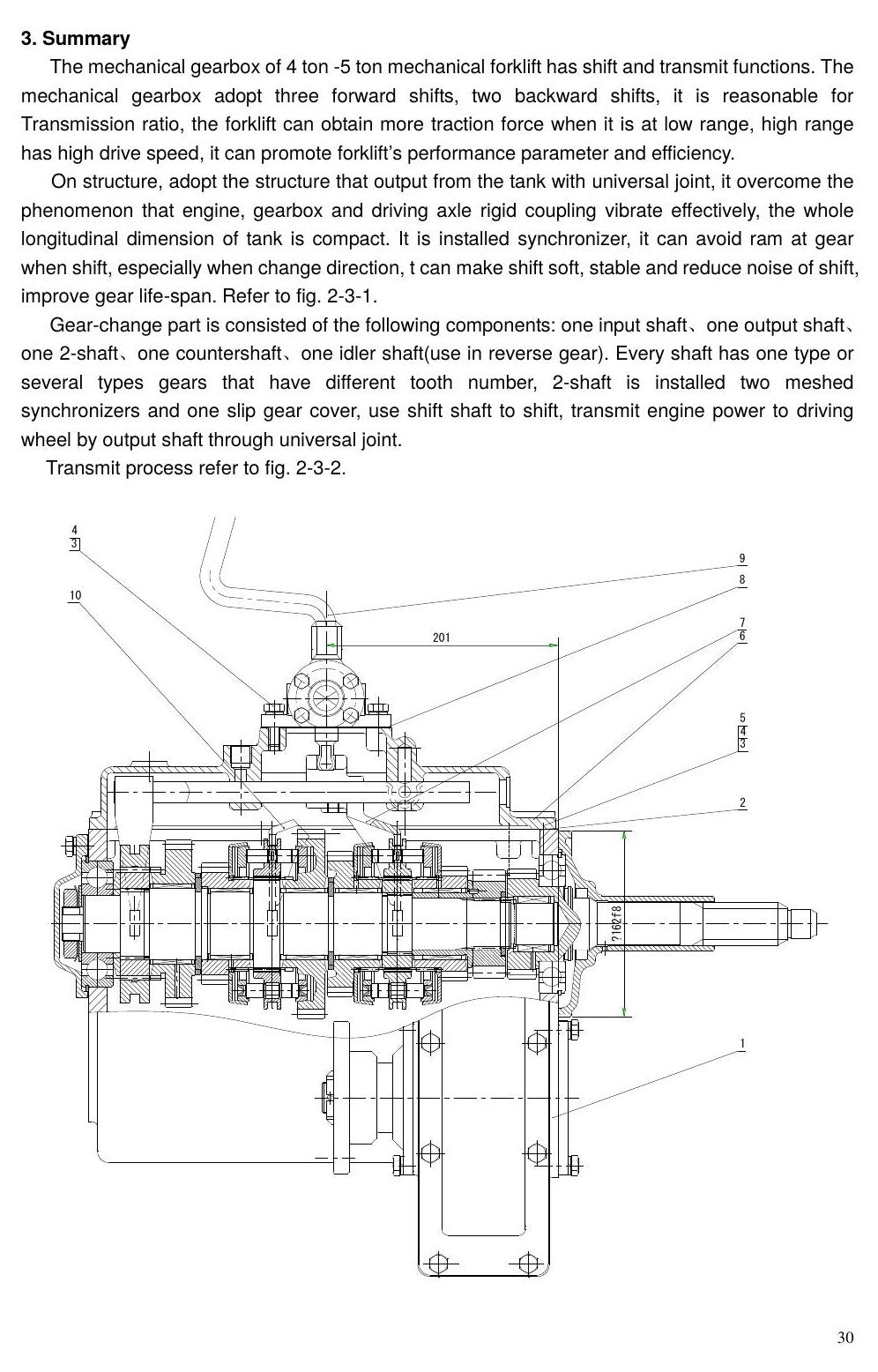 Manual de Serviço Empilhadeira Hangcha — Série X 4-5t (CPC40/45-XRG) — imagem 2