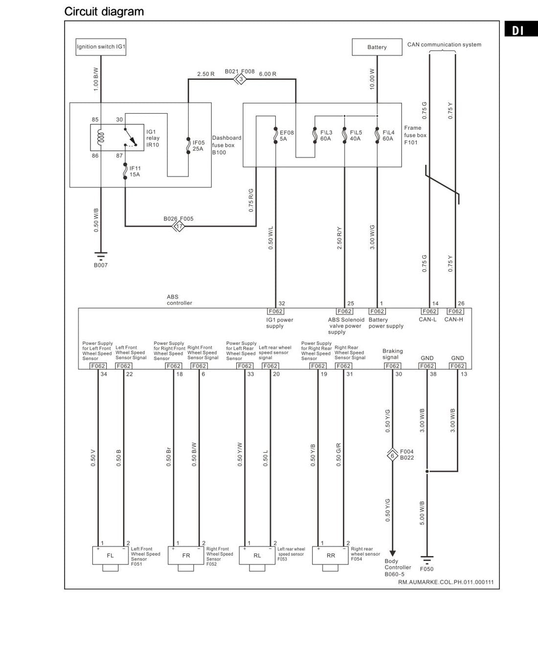 Manual de Serviço Foton Aumark E-1044 (4J28TC) - Caminhao (Inglês) - página 3