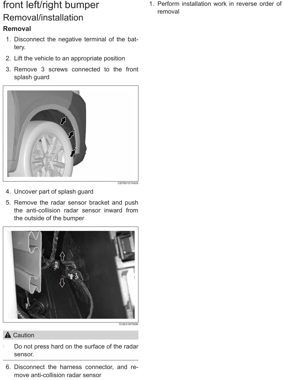 Manual de Serviço Great Wall Haval H6 — página do manual 4