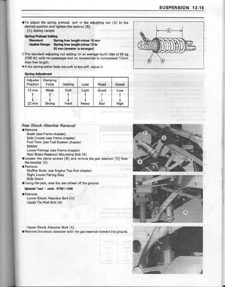 Manual De Serviço Kawasaki Zx9-r 1998 1999 - diagrama 2
