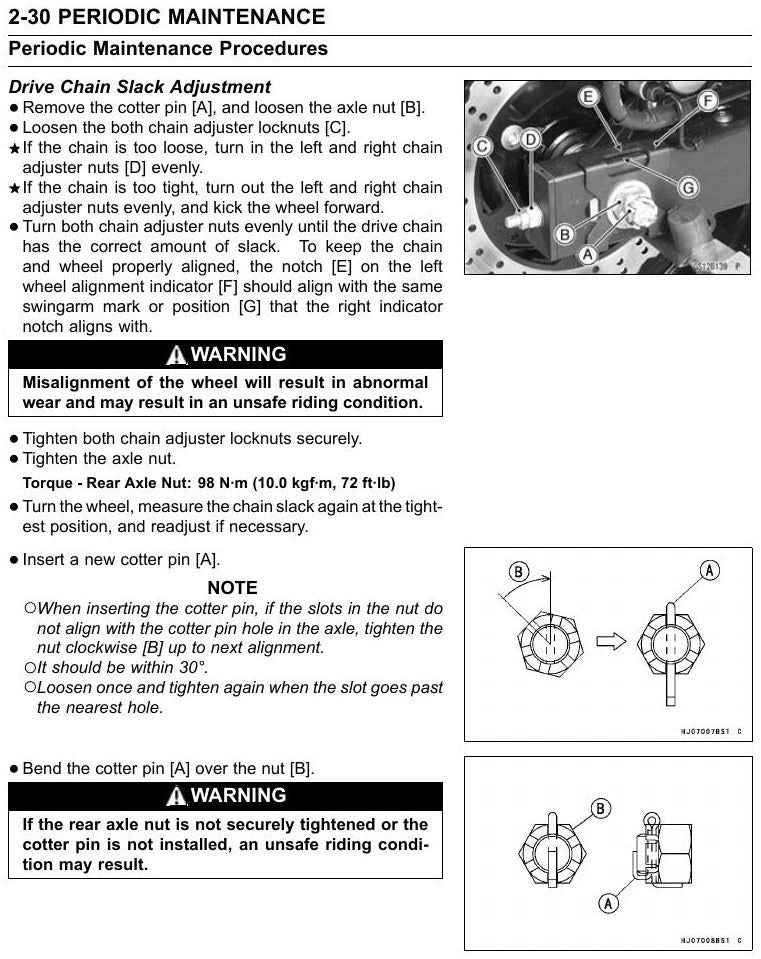 Manual De Serviço Kawazaki Ninja 250-r 2009-2010 - diagrama 2