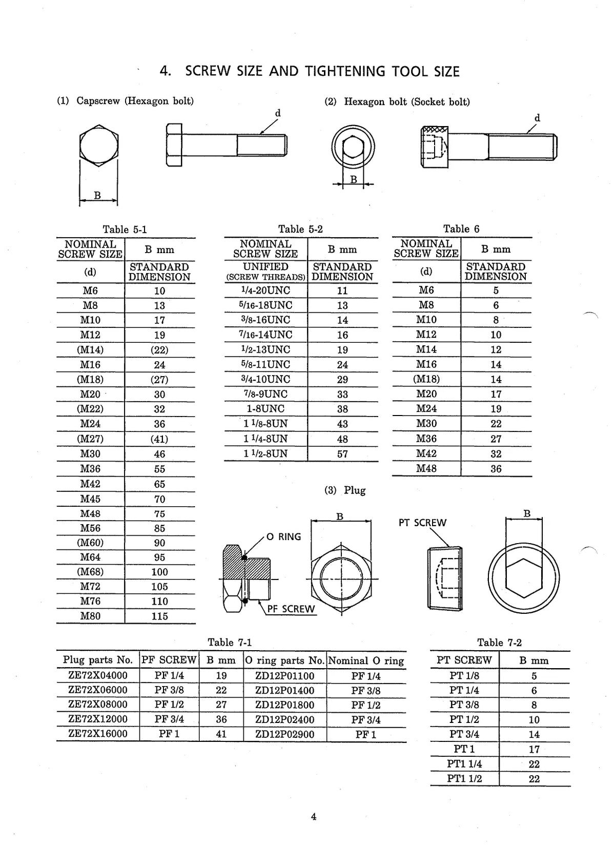 Página interna do Manual de Serviço Kobelco SK40SR/SK45SR com ilustração de procedimento