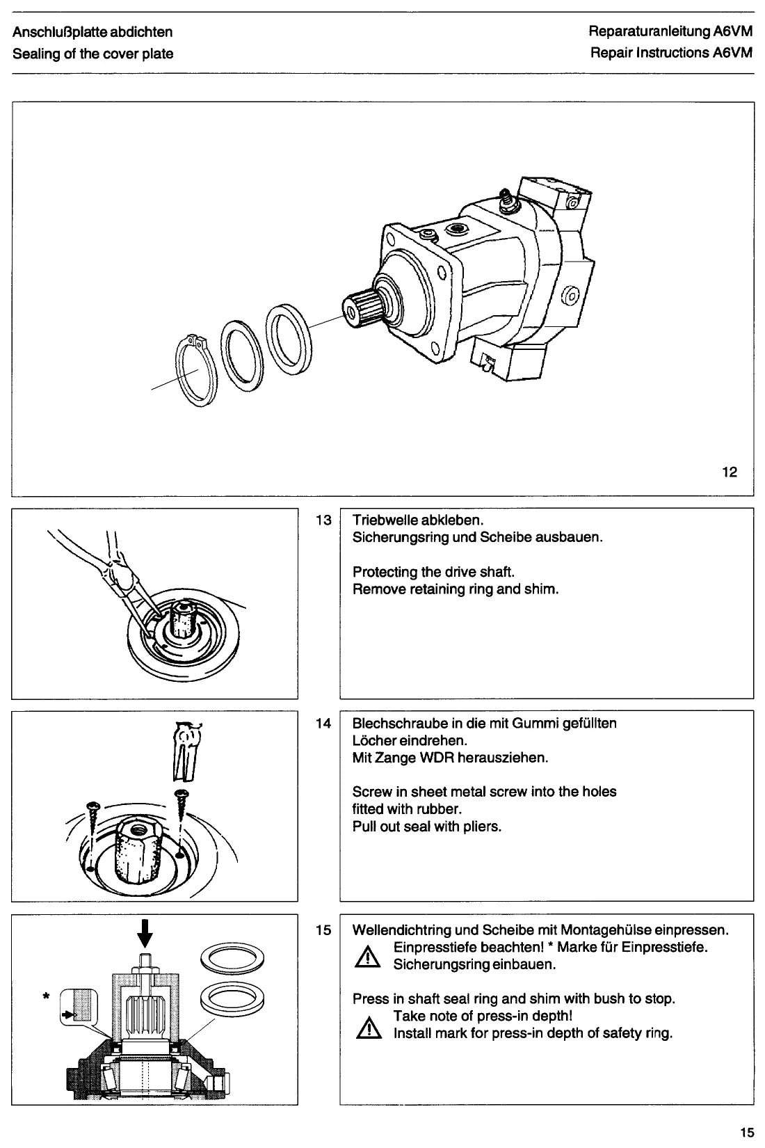 Página interna do Manual de Oficina Fiat Kobelco W50/W60/W70 — Pá carregadeira de rodas Fiat Kobelco
