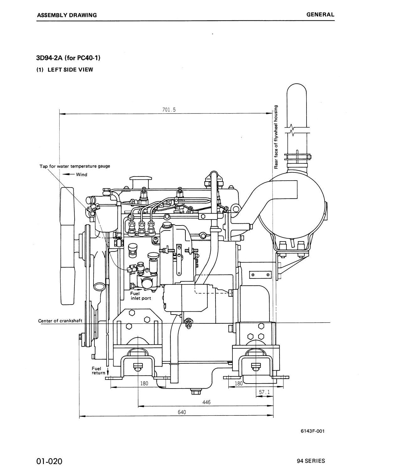 MANUAL DE SERVIÇO KOMATSU - 94 SERIES - MOTOR DIESEL — página 2