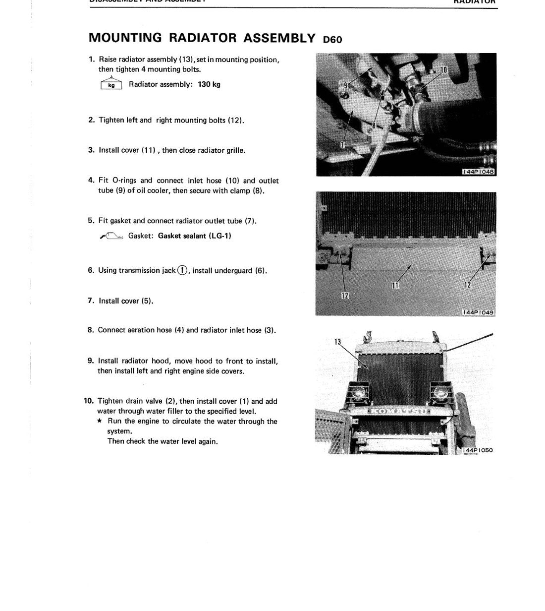 MANUAL DE SERVIÇO KOMATSU - D60A,E,P,PL-8\D65A,E,P-8\D65E,P-8A - BULLDOZER - página 3