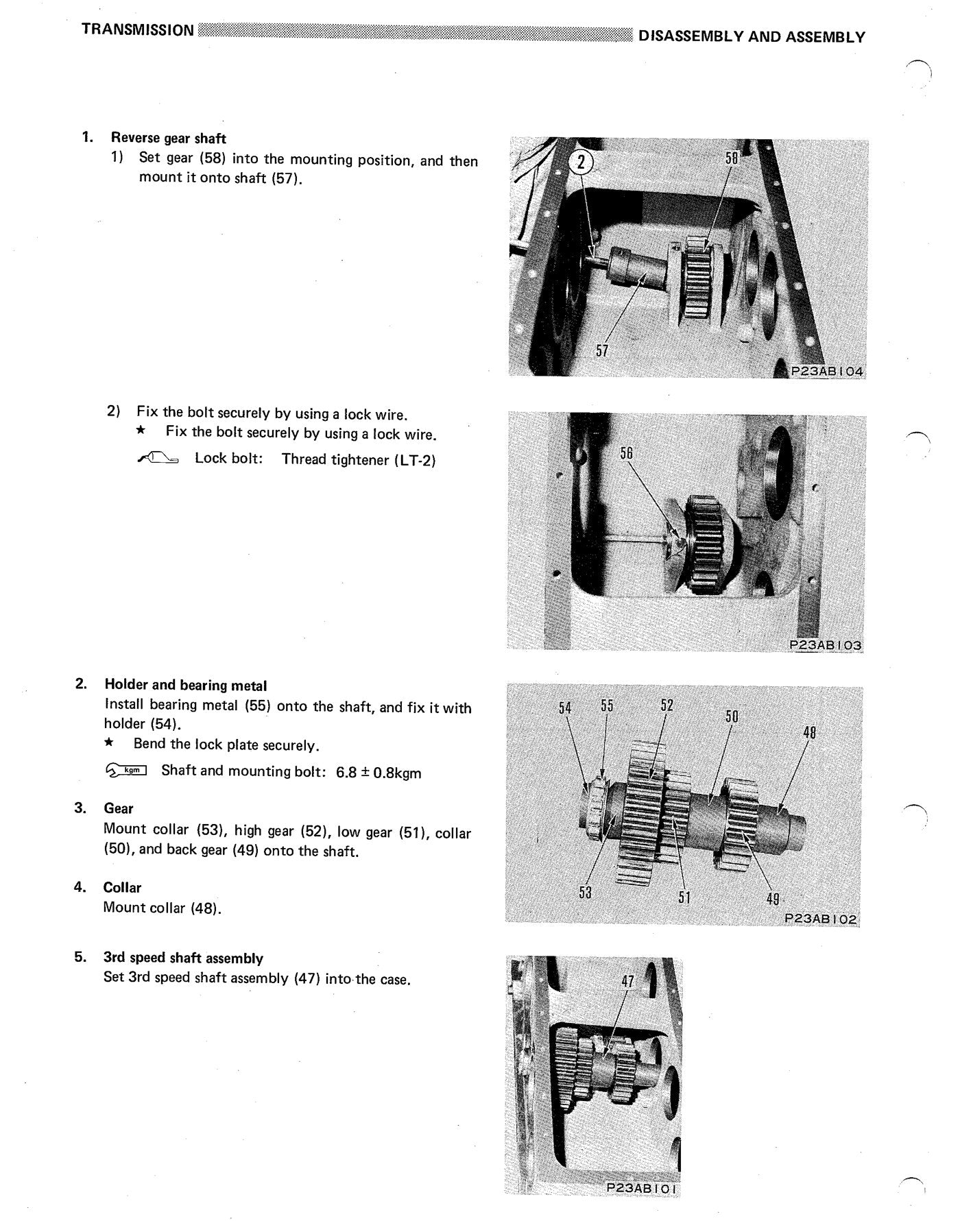 MANUAL DE SERVIÇO KOMATSU - GD500-2 - SERIES — página 3