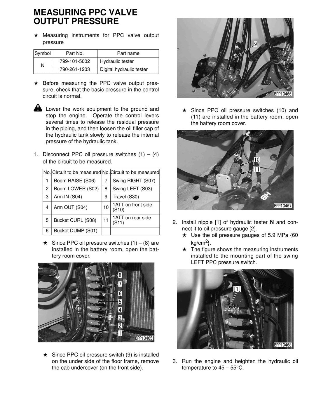MANUAL DE SERVIÇO KOMATSU - PC130-7 - EXCAVADOR HIDRAULICO - página 3