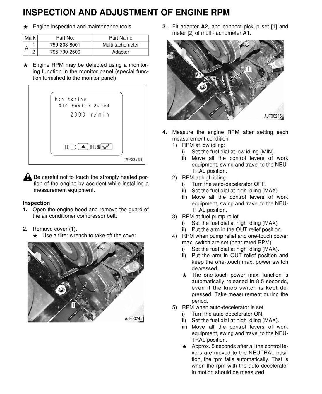 MANUAL DE SERVIÇO KOMATSU - PC160LC-7 - EXCAVADOR HIDRAULICO - página 2
