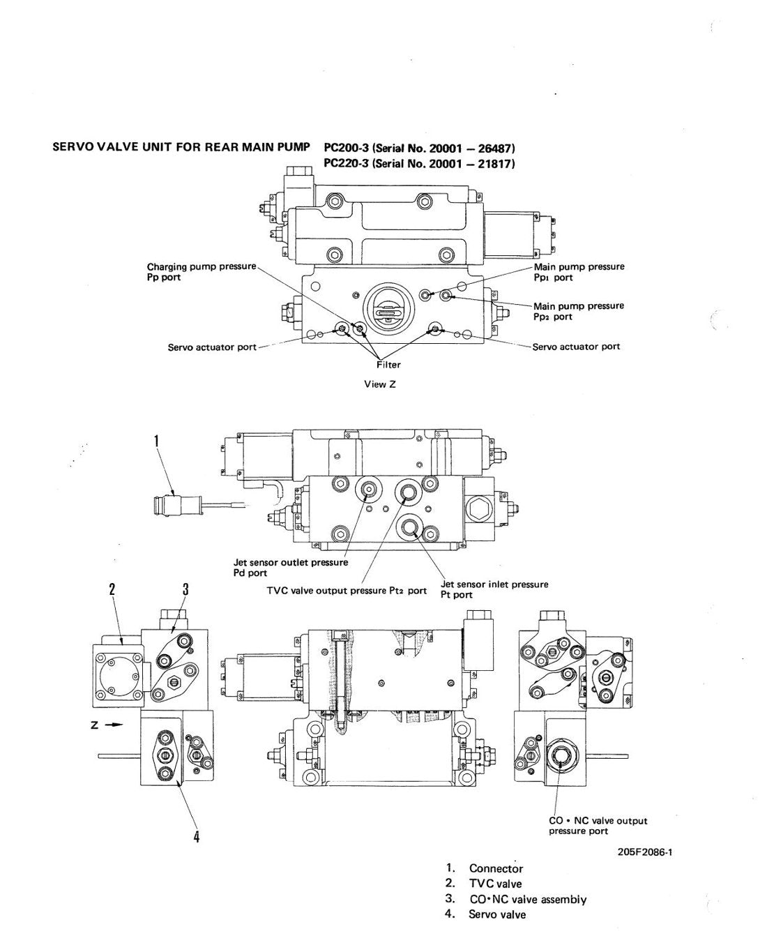 MANUAL DE SERVIÇO KOMATSU - PC200,210-3\PC220,240-3 - EXCAVADOR HIDRAULICO - página 2