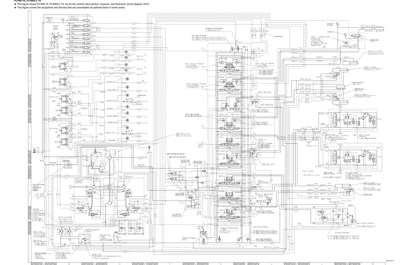 MANUAL DE SERVIÇO KOMATSU - PC490LC-10 - EXCAVADOR HIDRAULICO — página 2