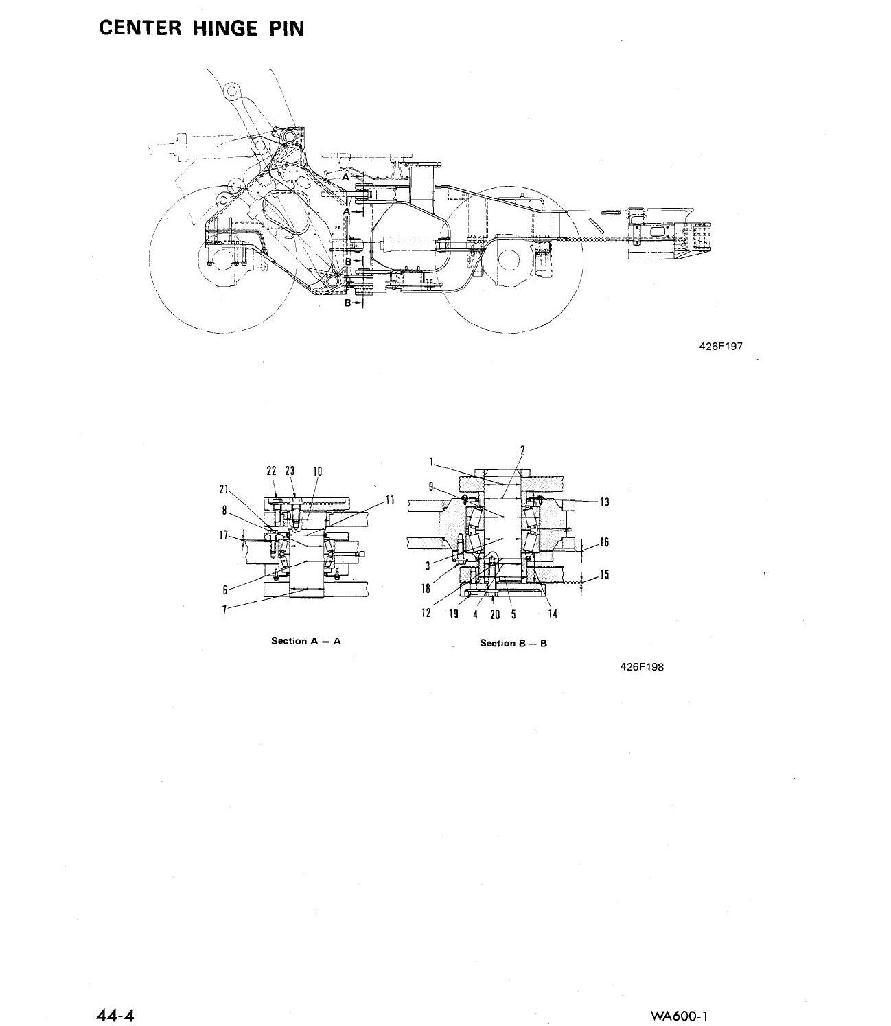 MANUAL DE SERVIÇO KOMATSU - WA600-1 - PA CARREGADEIRA — página 2