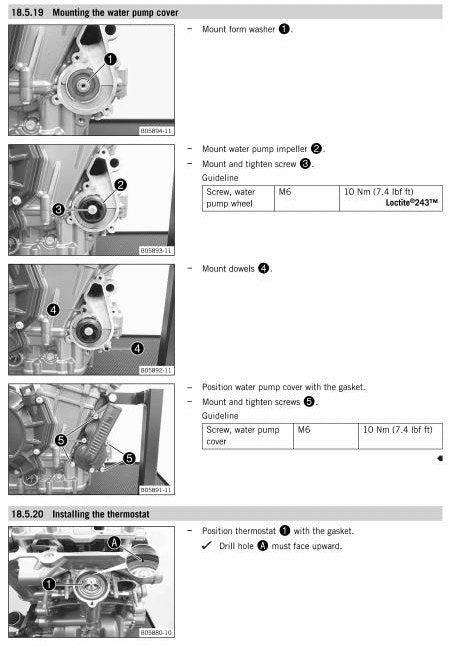 Manual De Serviço Ktm 790 Duke - 2018 - diagrama 1