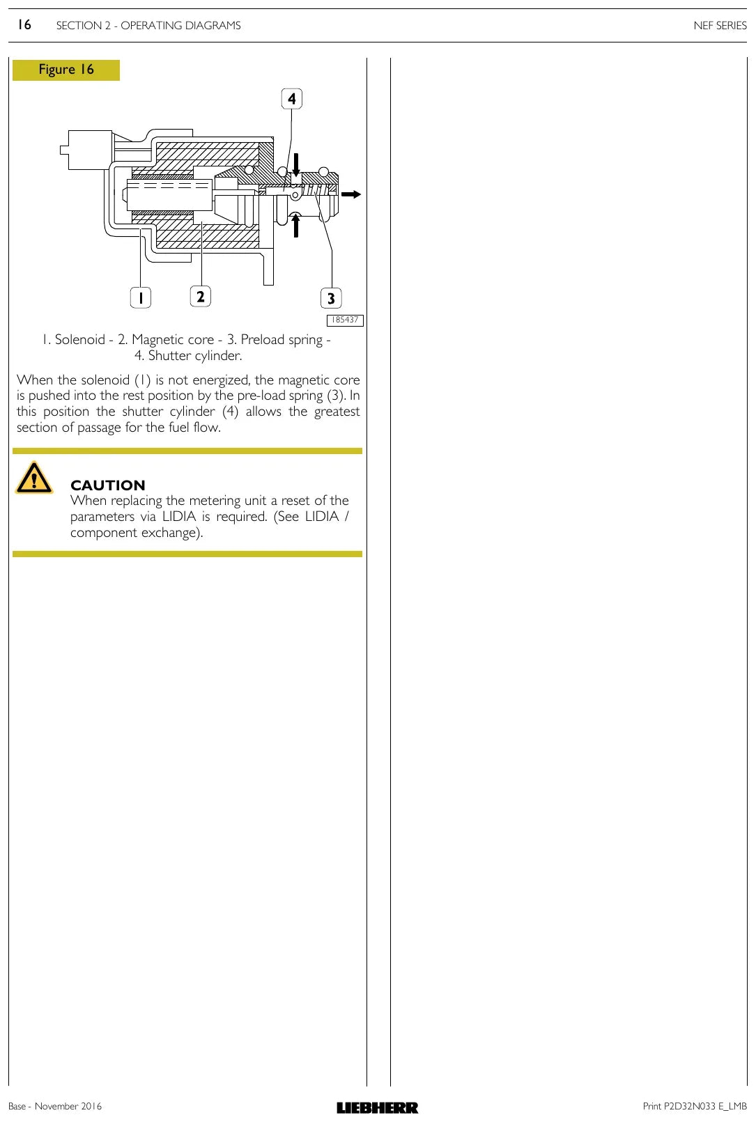 Manual de Serviço Liebherr D924-926 Motor Diesel — segunda página interna do documento