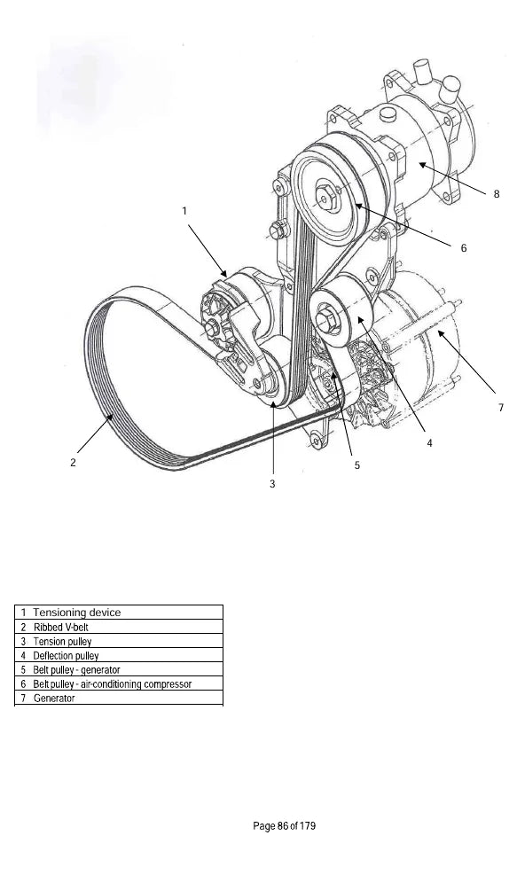 Manual de Serviço Liebherr D934 D936 Motor Diesel — segunda página interna do documento