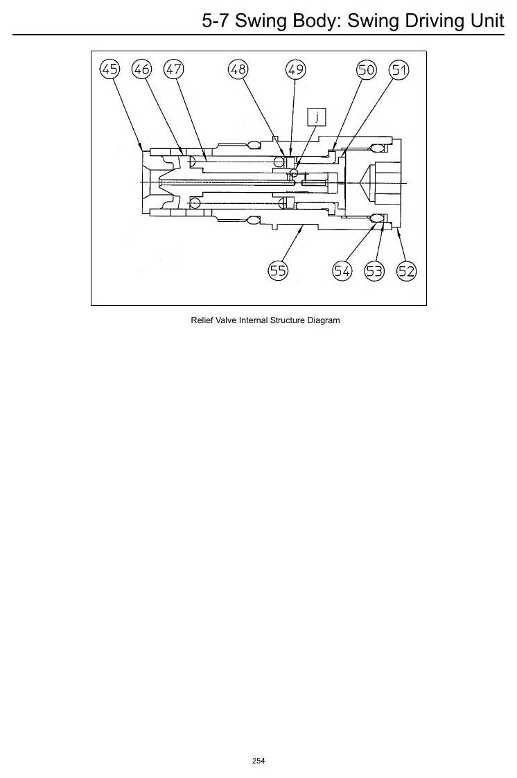 Manual de Serviço Link-Belt 240X2 Escavadeira Hidráulica — página interna 4