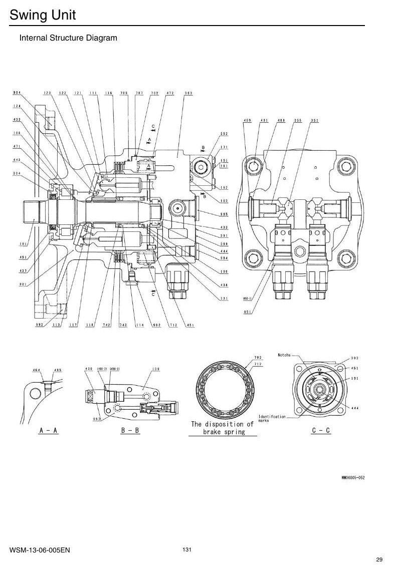 Manual de Serviço Link-Belt 700X2 Escavadeira Hidráulica — página interna 4