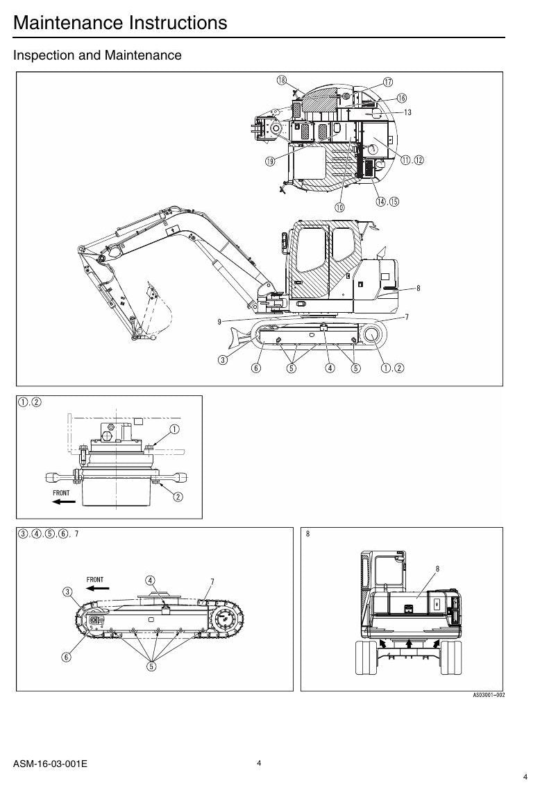 Manual de Serviço Link-Belt 80 Escavadeira Hidráulica — página interna 4