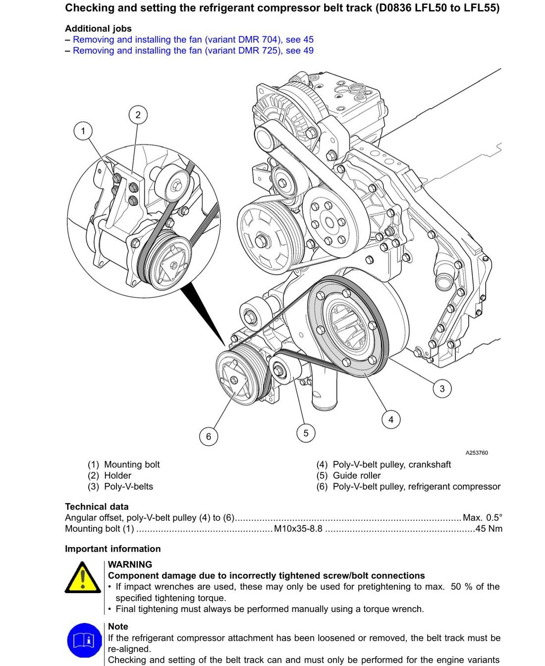 Manual de Serviço MAN D0836 LFL (TGM) - Motor Diesel (Inglês) - página 2