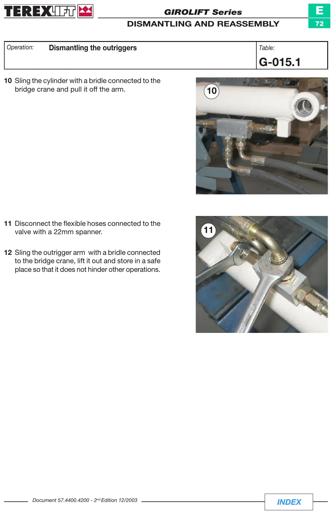 MANUAL DE SERVIÇO MANIPULADOR TELESCÓPICO TEREX - 5022 — vista explodida