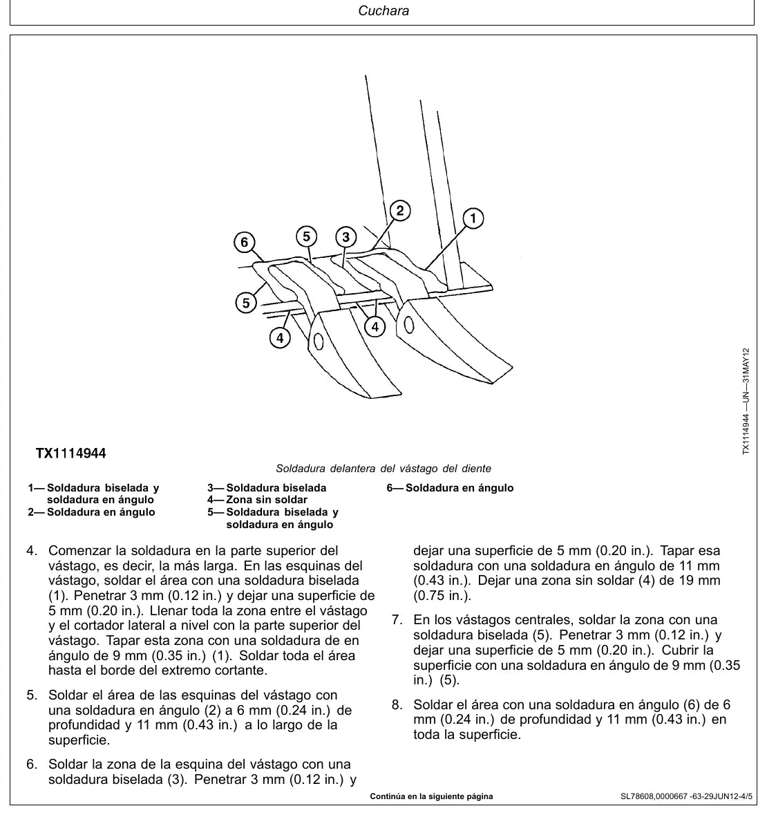 Página interna com ilustração técnica — John Deere 310SK / 310SK TC / 310K (família) (amostra 2 de 2)