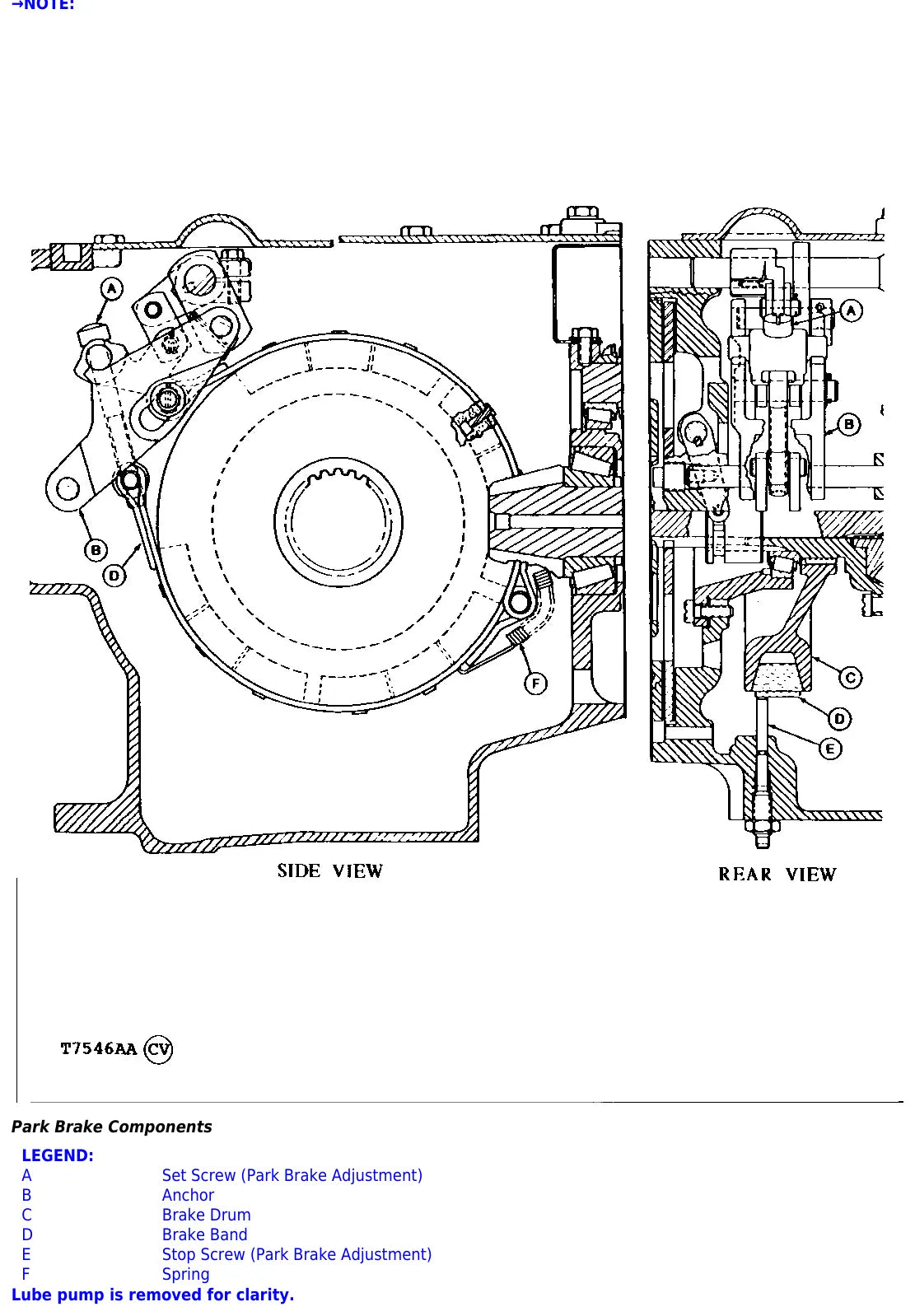 Manual de Serviço John Deere 410D e 510D — ilustração técnica 3