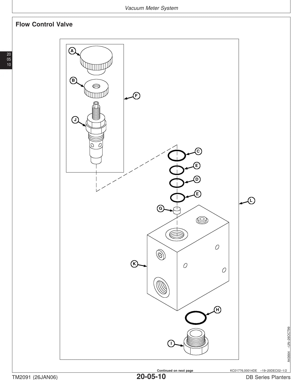 Manual Técnico John Deere DB Series — ilustração técnica 1
