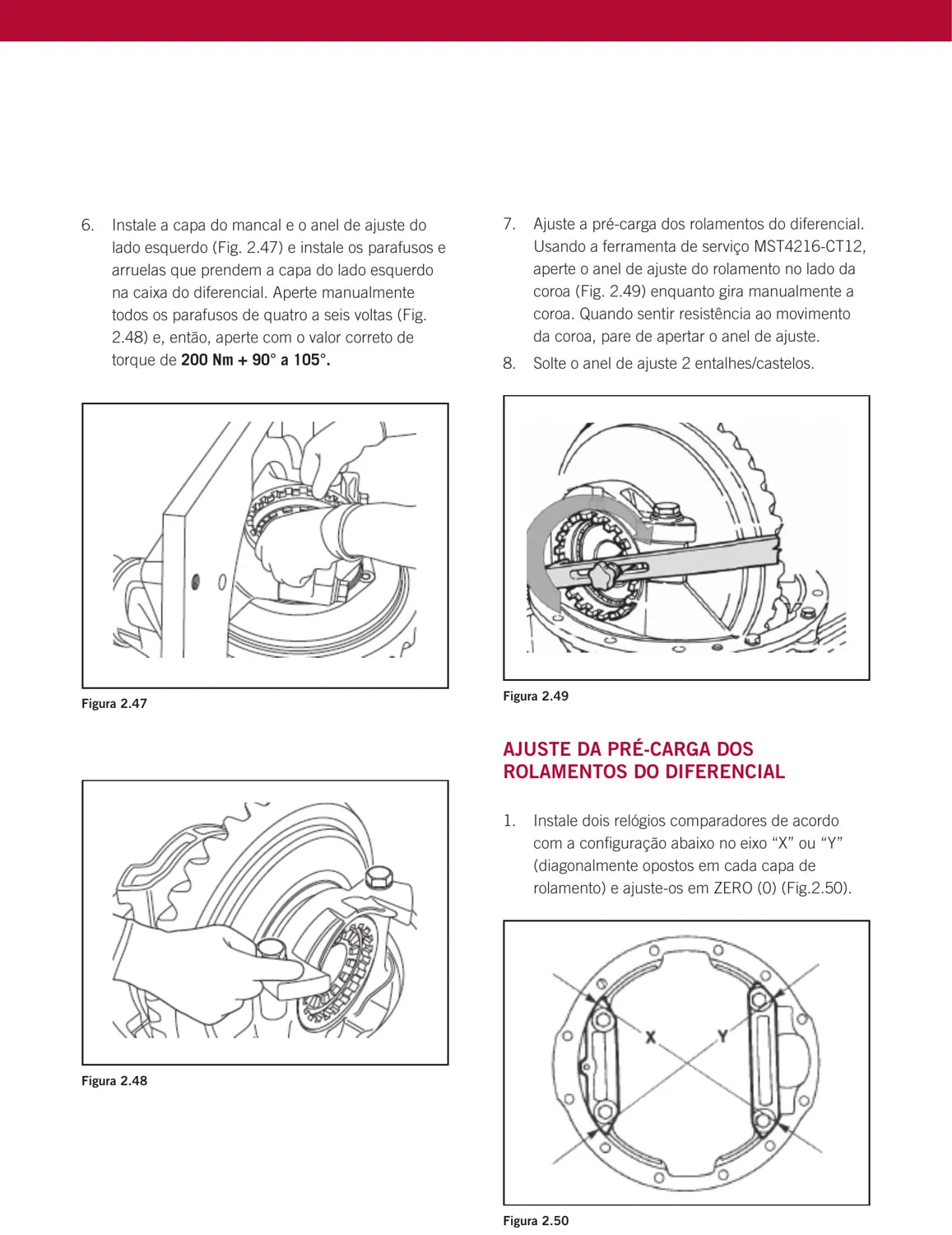 Manual de Serviço Meritor 18X Diferencial de Simples Redução — MM-010127 em Português — página 2 do documento