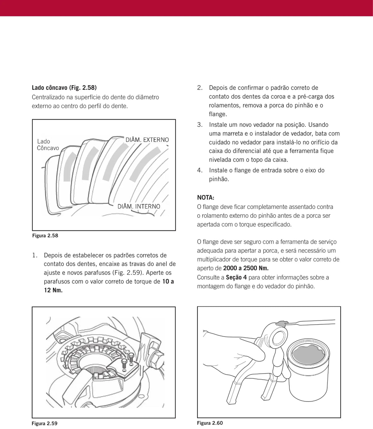 Manual de Serviço Meritor 18X Diferencial de Simples Redução — MM-010127 em Português — página 3 do documento