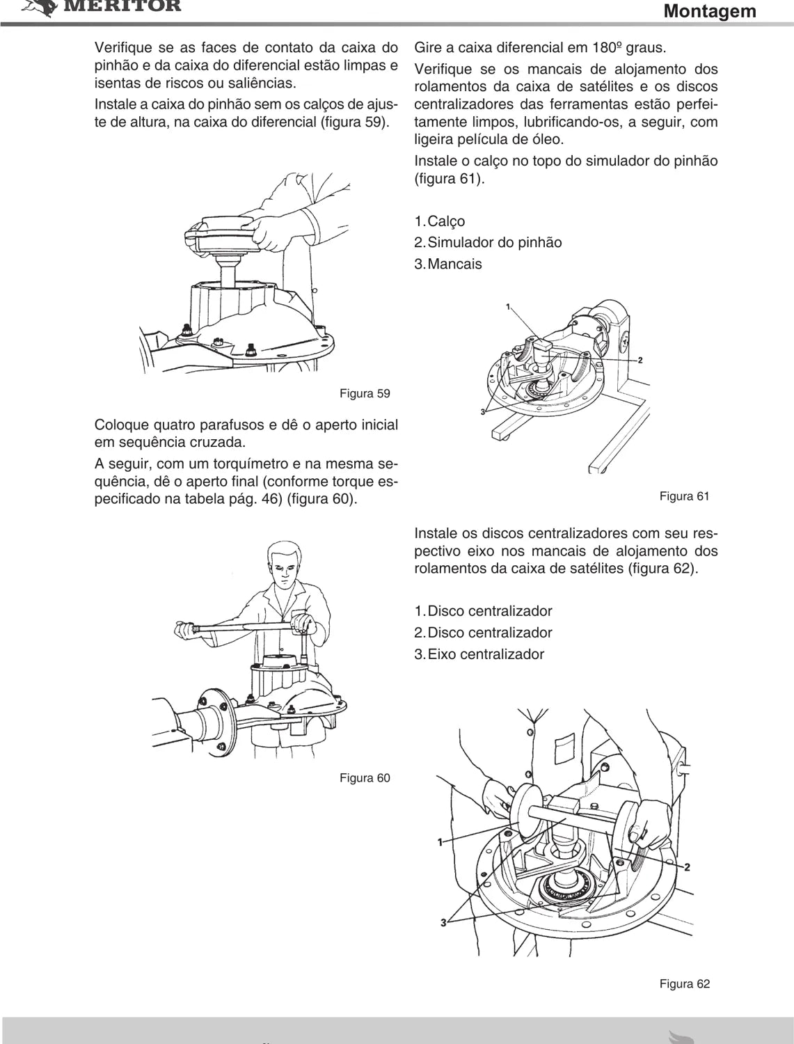 Manual de Serviço Meritor Eixos Diferenciais MS-145 a MS-186, RS-120, U-180 e U-185 — página 3 do documento