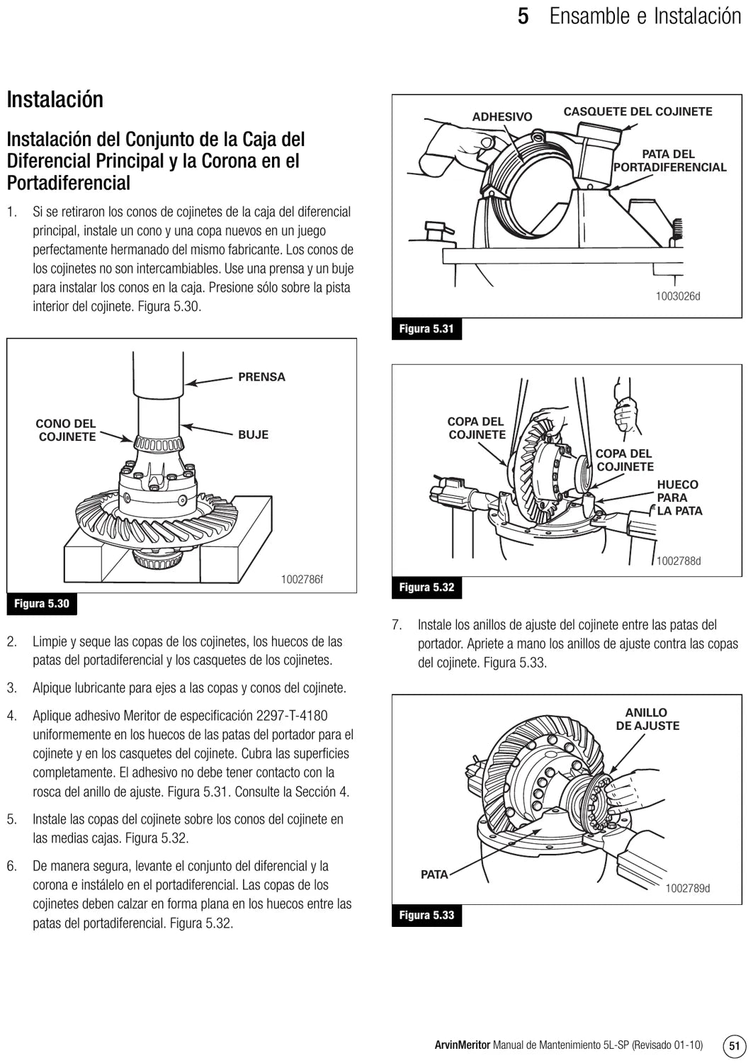 Manual de Serviço Meritor RT-140 a RT-169, RZ-166, RZ-186 e RZ-188 (MM-5L-SP) — página 2 do documento