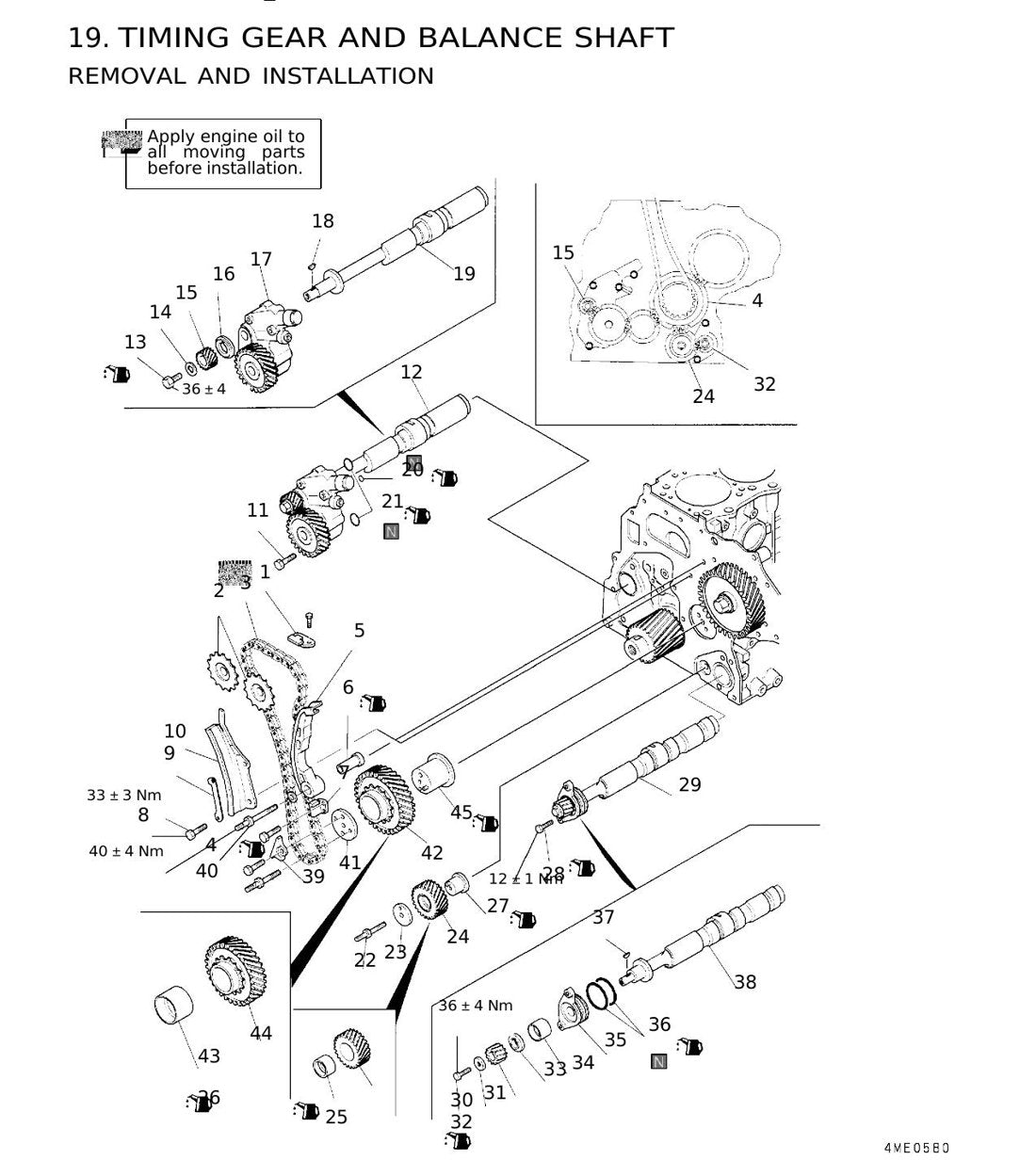 Manual de Serviço Mitsubishi 4M41 - Motor Diesel (Inglês) - página 2