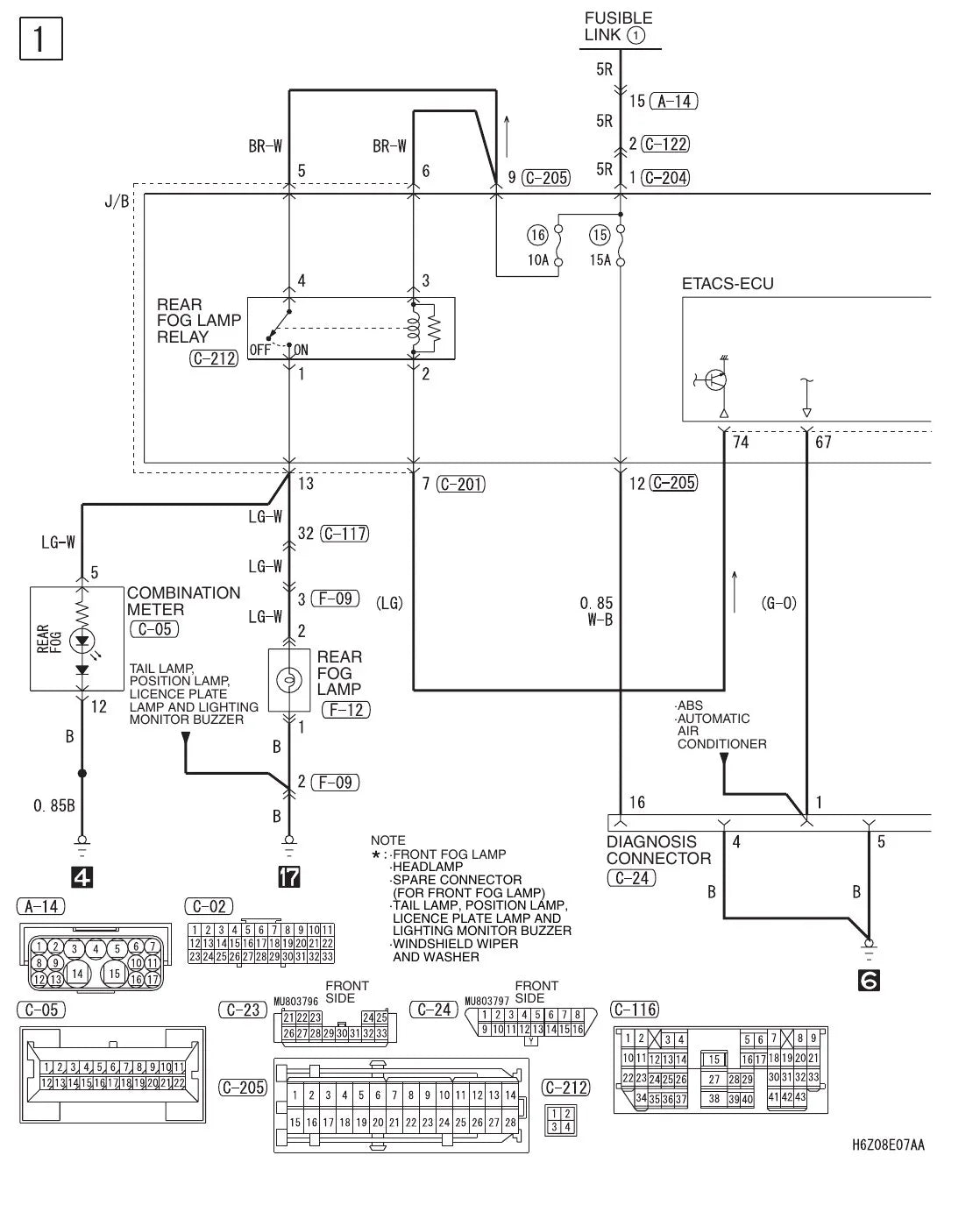 Diagrama Elétrico Mitsubishi Outlander — página interna 3