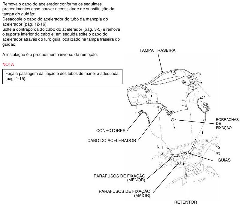 Manual De Serviço Moto Honda C100 Biz - diagrama 1