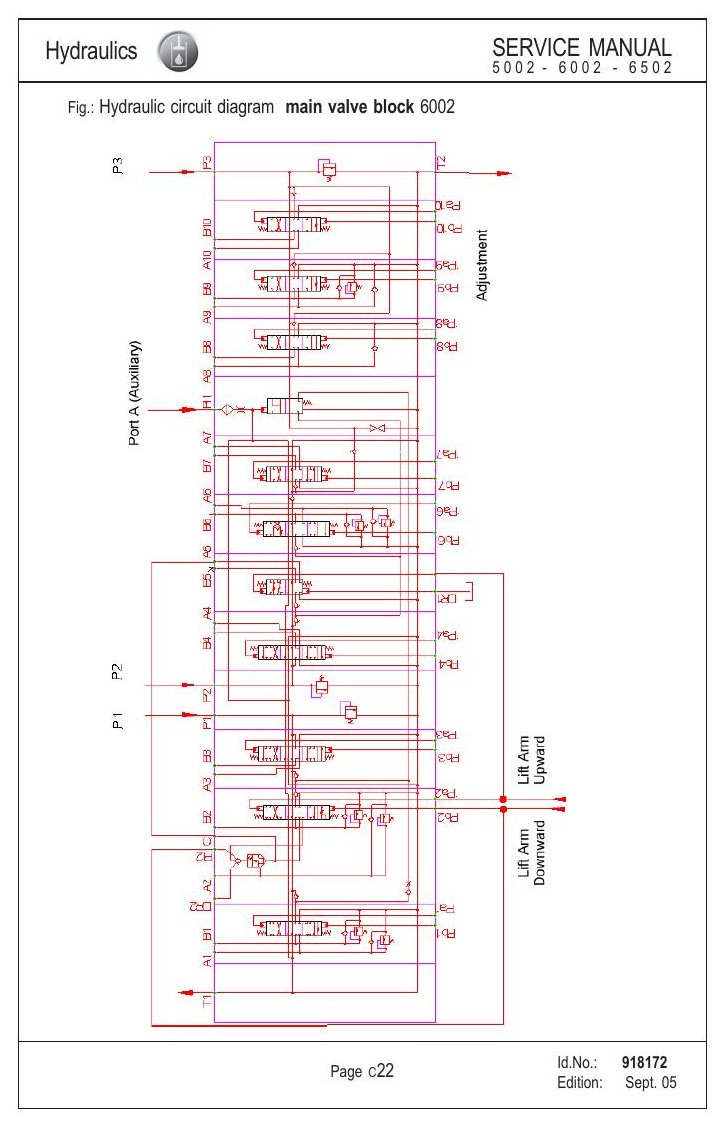 Manual de Serviço Mustang ME5002 ME6002 ME6502 Escavadeira Compacta — capítulos A a F com diagramas hidráulicos e elétricos das três compactas — página interna 1