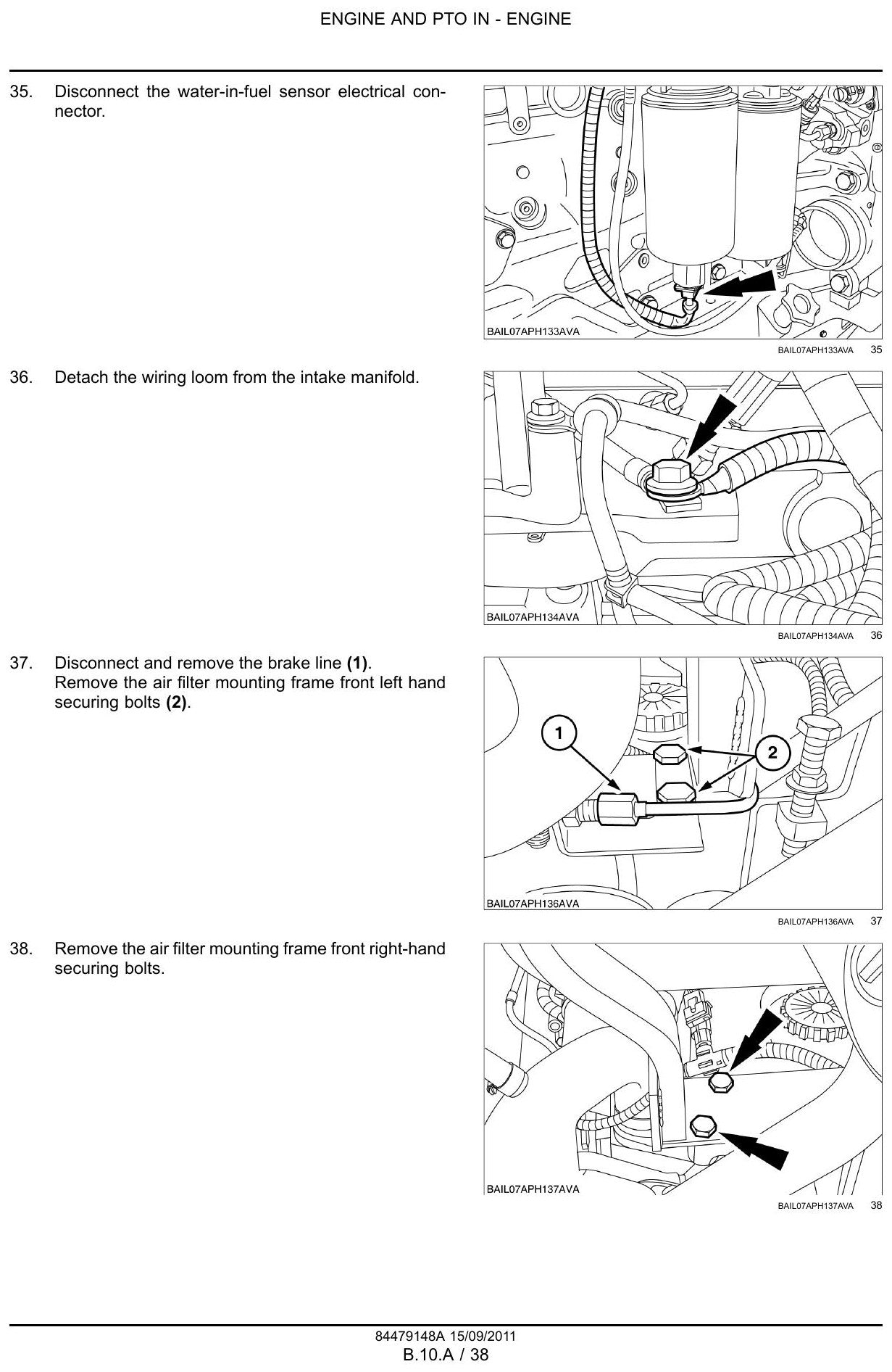 Manual De Serviço NEW HOLLAND - T7.170 - T7.185 - T7.200 - T7.210 - Trator