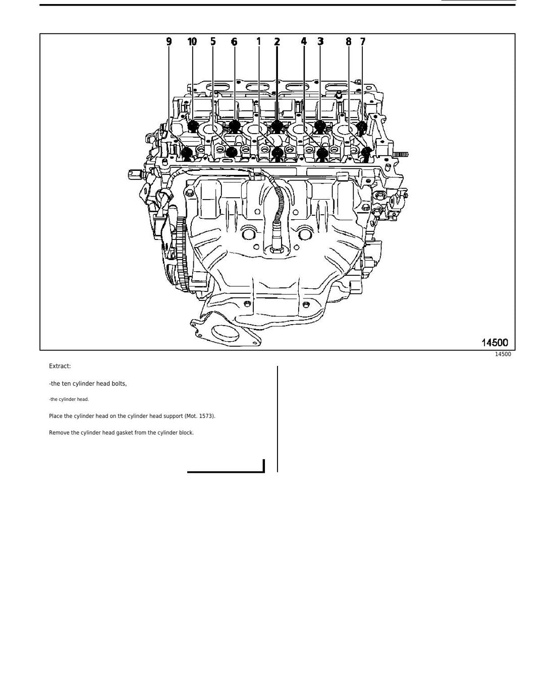 Manual de Serviço Renault K4M e K4J - Motor a Gasolina (Inglês) - página 3