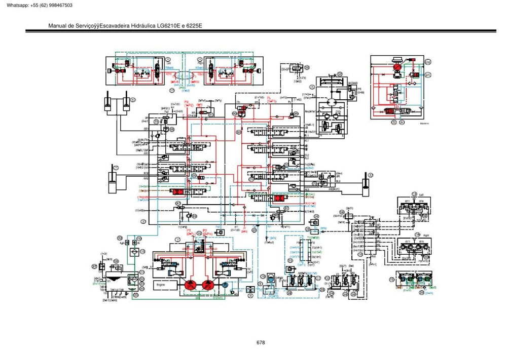 Manual de Serviço SDLG LG6210E e LG6225E — Escavadeira - página 2