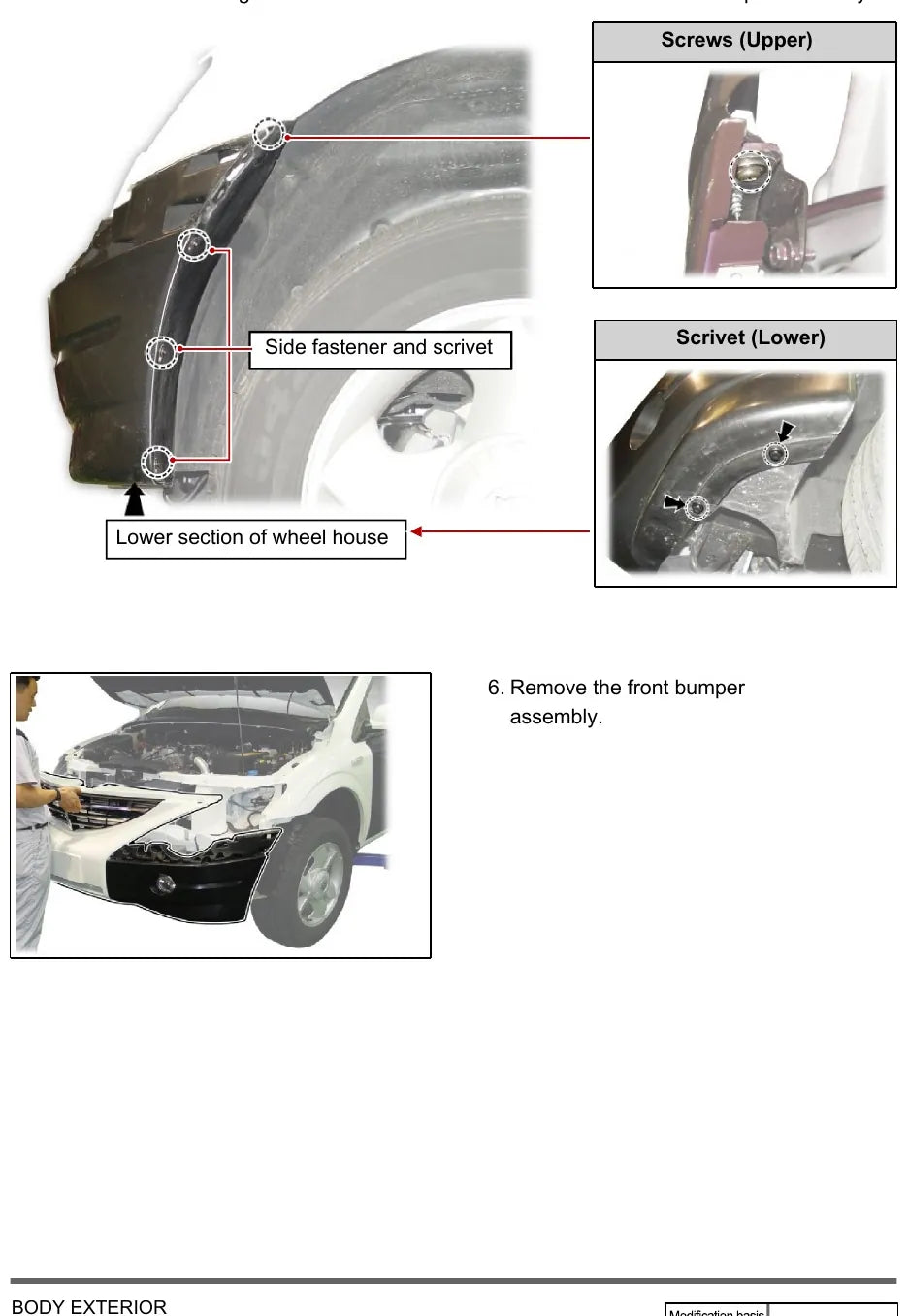 Manual de Serviço SsangYong Actyon — página do manual 4