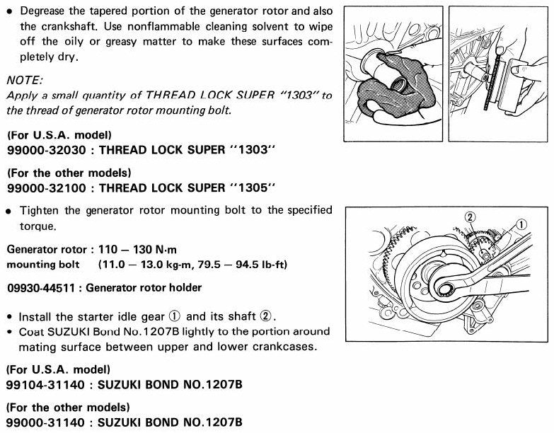 Manual De Serviço Suzuki Gs 500-e 89 - 99 - diagrama 1