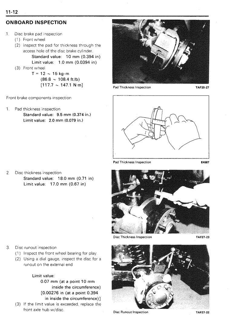 Manual de Serviço Toyota 2TG(D)20-25, 02-2TG(D)20-25, 42-2TD20-25 Empilhadeira a Combustão — página interna 4