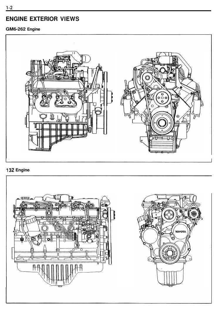 Manual de Serviço Toyota 6FGU33-45, 6FDU33-45, 6FGAU50, 6FDAU50 Empilhadeira a Combustão — página interna 1