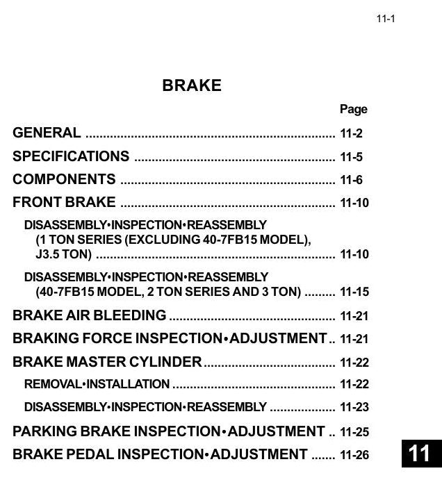 Manual de Serviço Toyota 7FB(H)10-30, 7FBJ35 Empilhadeira Elétrica — página interna 2