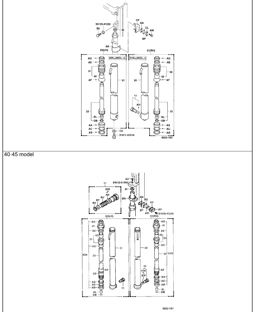 Manual de Serviço Toyota 7FBMF16-50 — página do manual 4