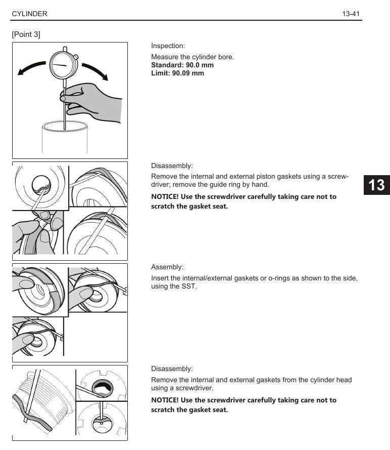 Manual de Serviço Toyota 8FBMT40-50 Empilhadeira Elétrica — página interna 4