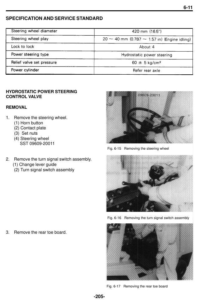 Manual de Serviço Toyota FGC33-45, FDC33-45 Empilhadeira a Combustão — página interna 3