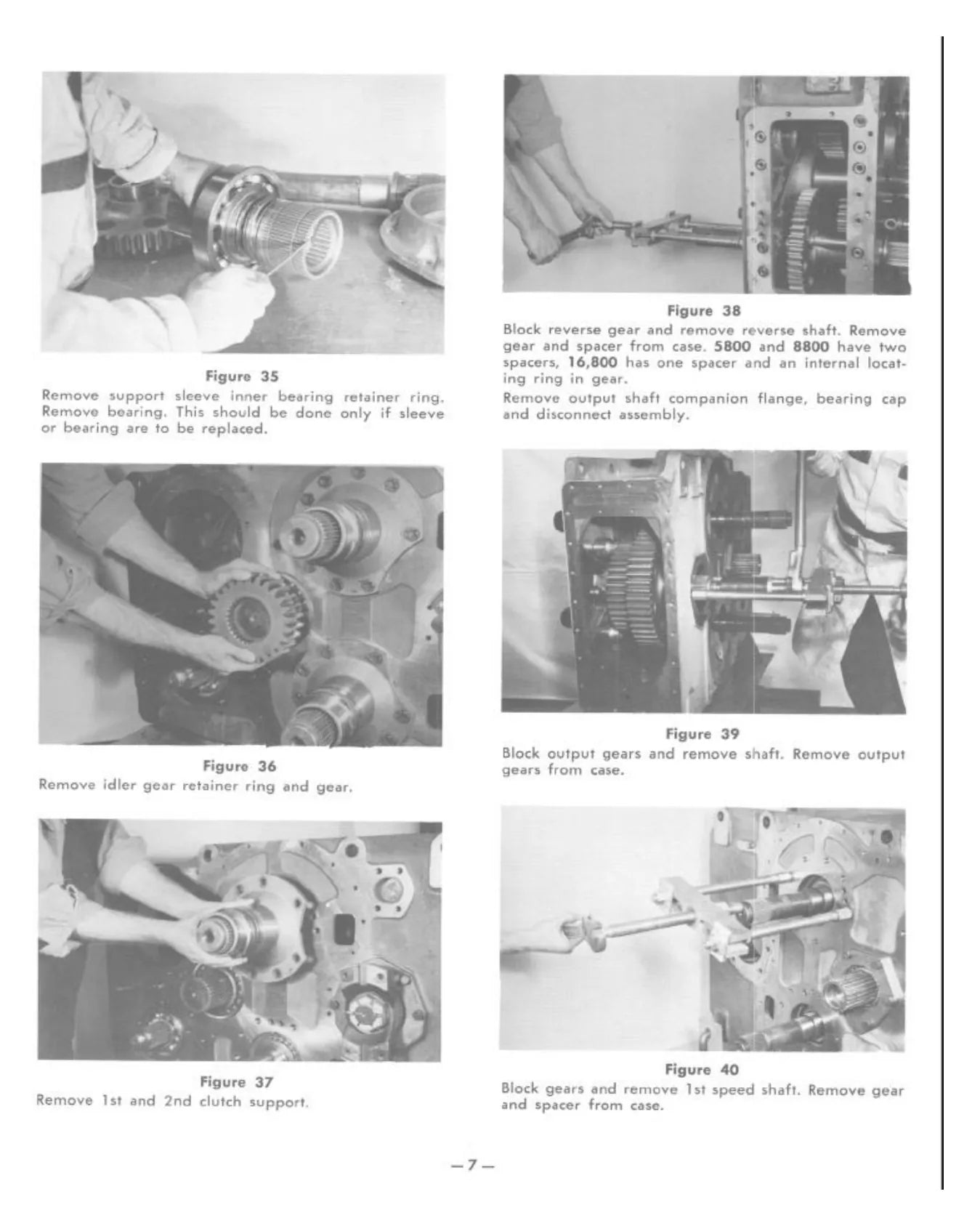 MANUAL DE SERVIÇO TRANSMISSÃO - 5800-8800-16800 - POWERSHIFT — diagrama técnico
